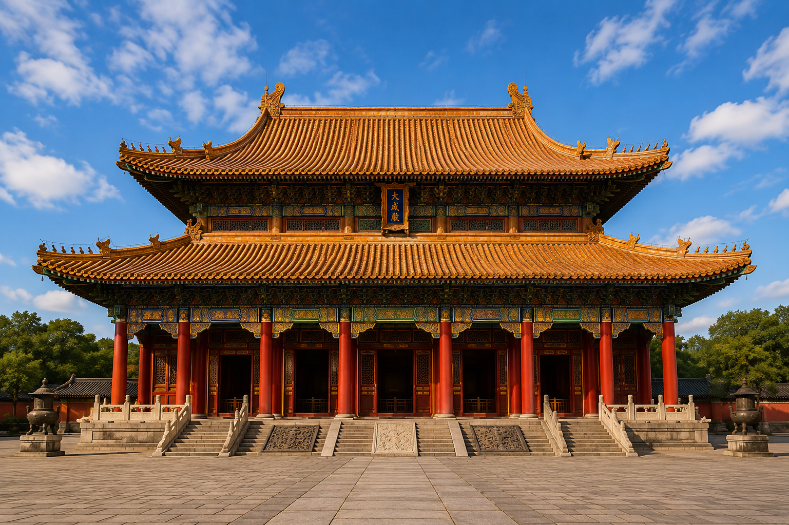Qingyang Palace traditional temple