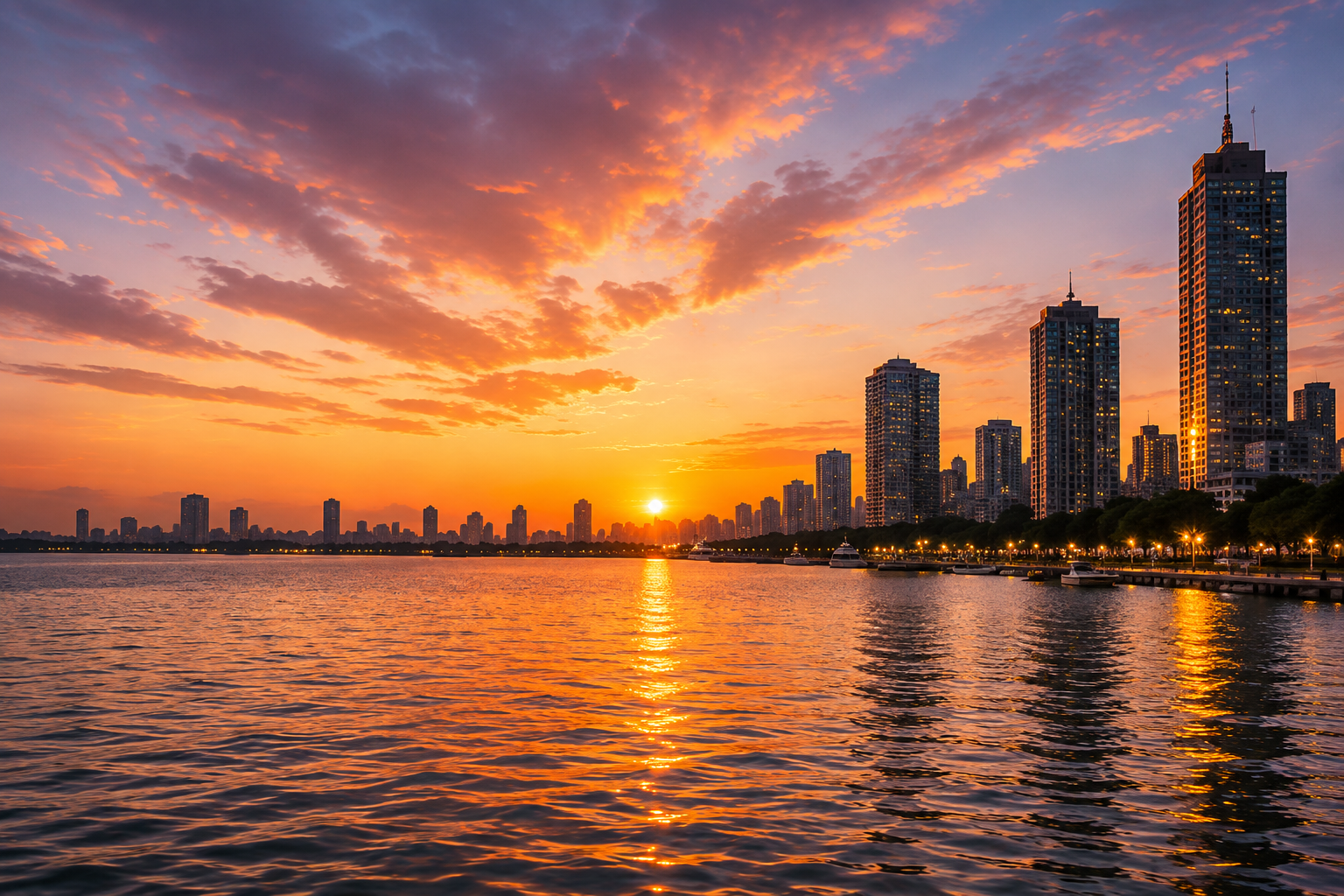 Manila Bay sunset