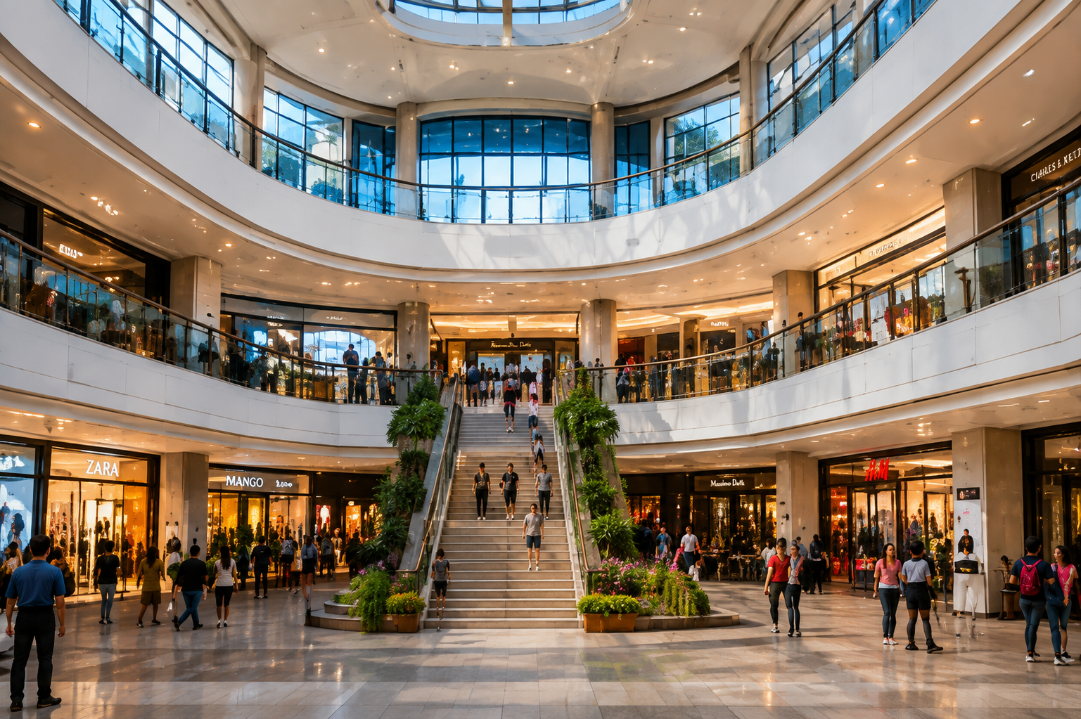 Shopping and mall experience in Manila