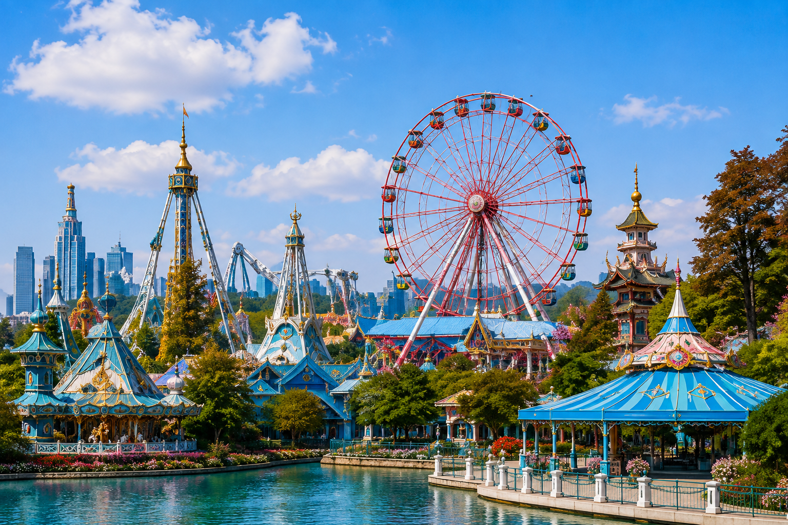 Everland Resort Ferris wheel