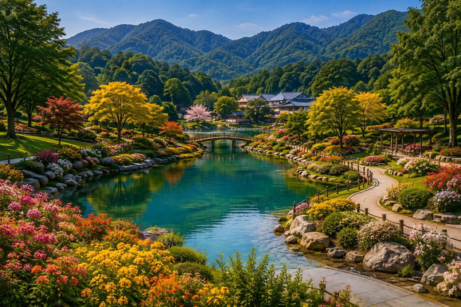 Garden of Morning Calm autumn colors