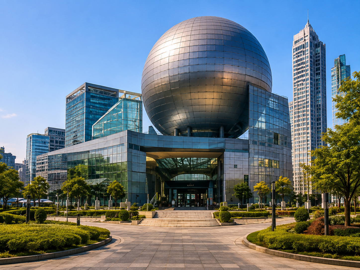 Noritake Garden dome structure