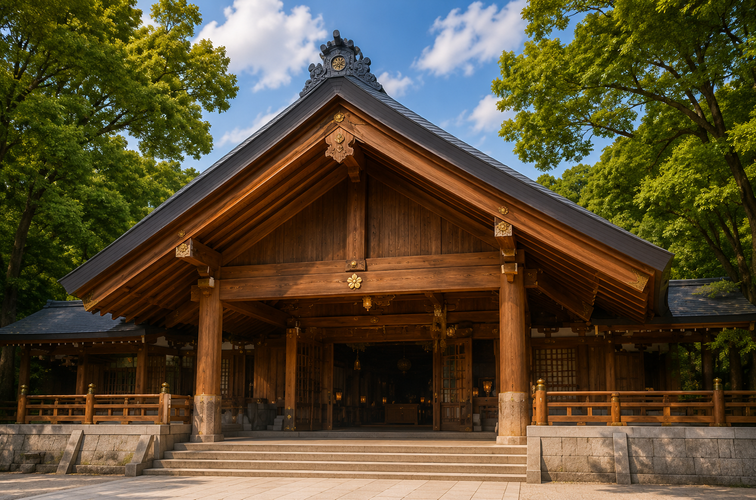 Atsuta Shrine wooden gate