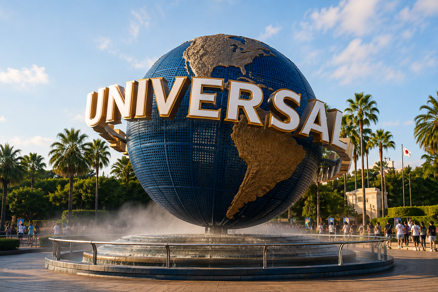 Universal Studios Japan globe