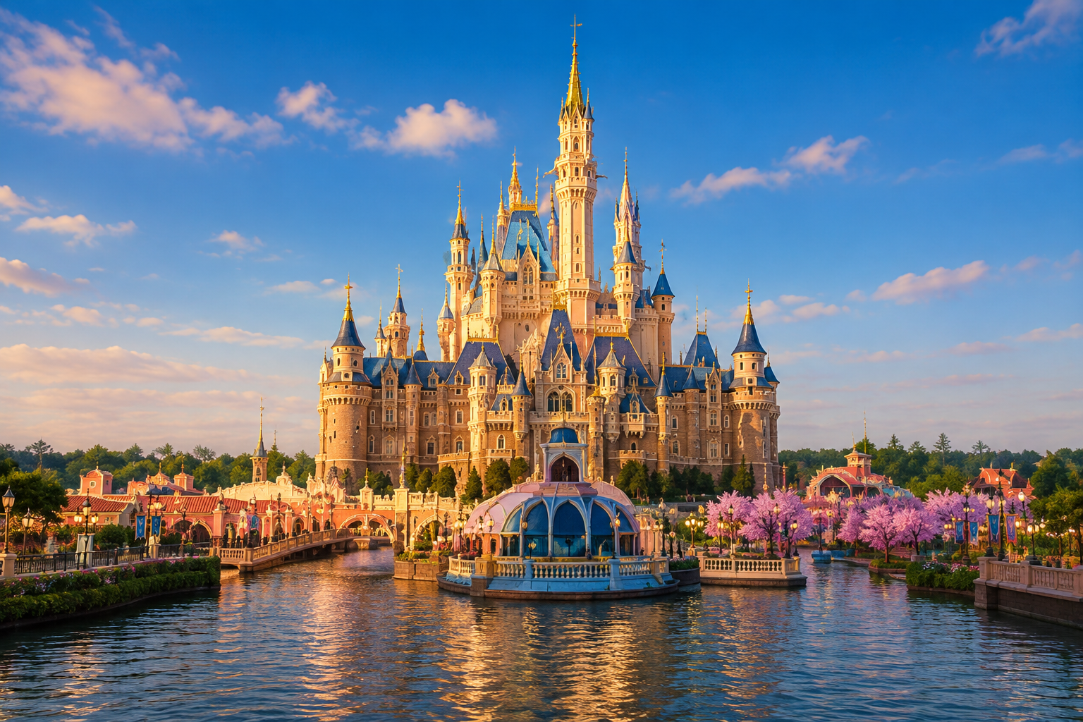 Shanghai Disney Resort castle