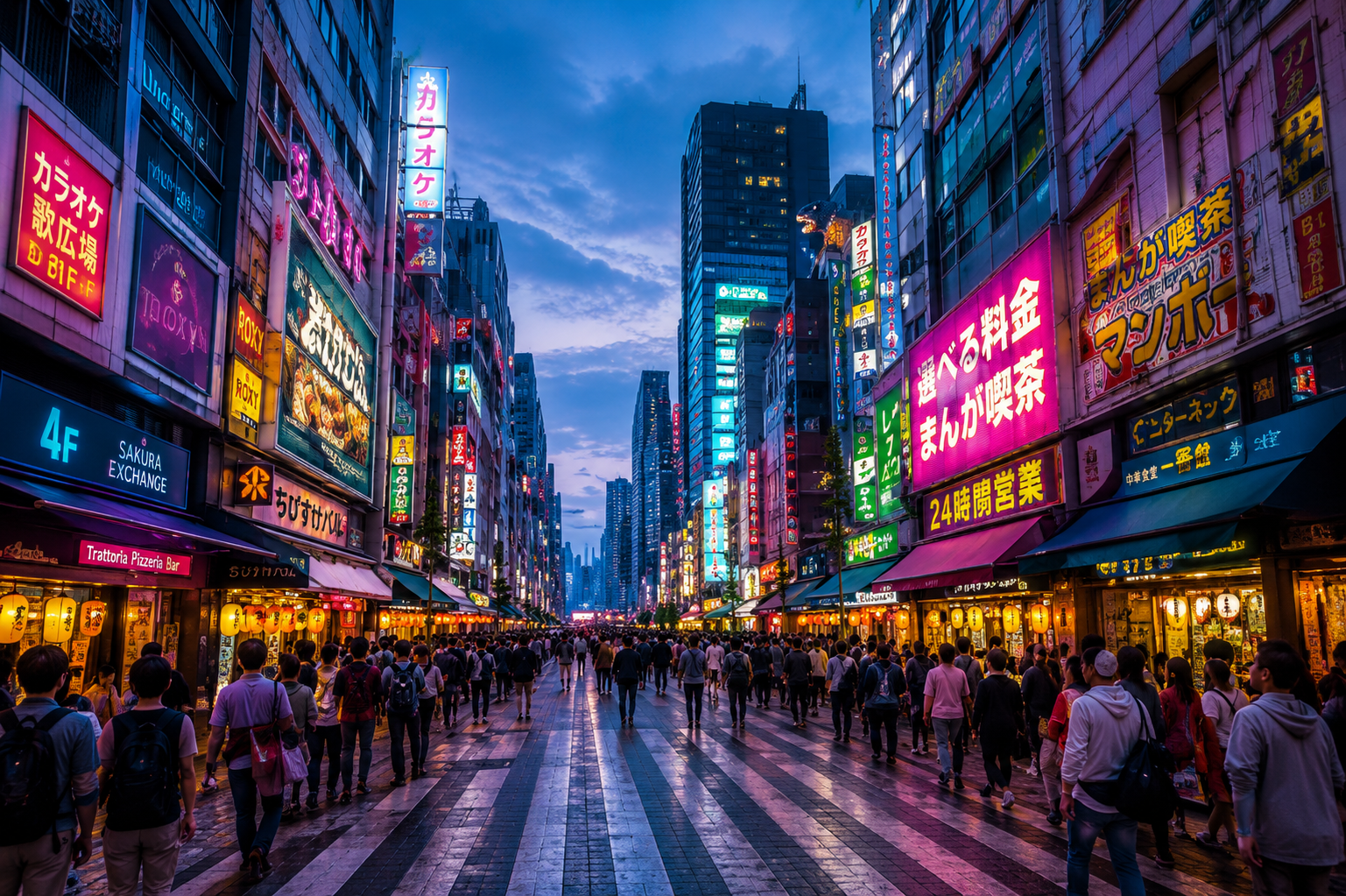 Akihabara Electric Town in Tokyo