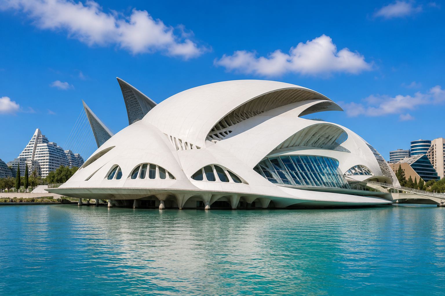 Valencia City of Arts and Sciences building
