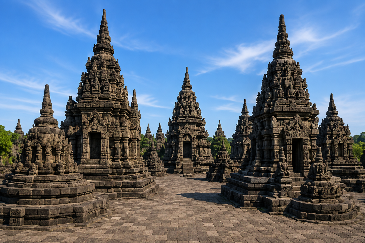Yogyakarta temple ruins