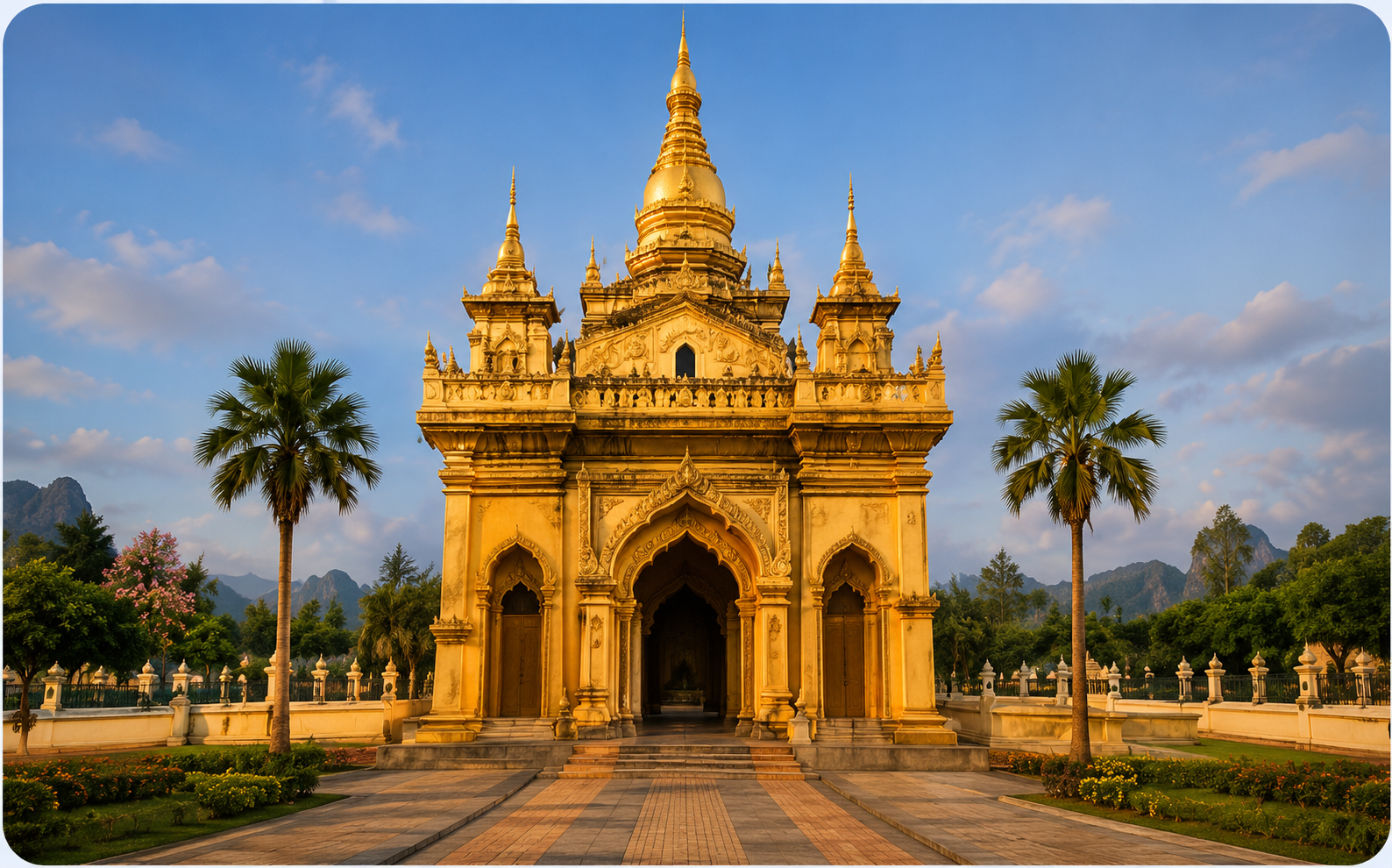 Vientiane golden temple