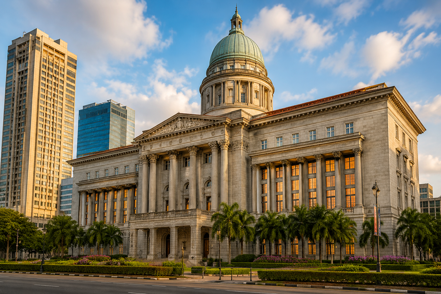 National Gallery Singapore facade